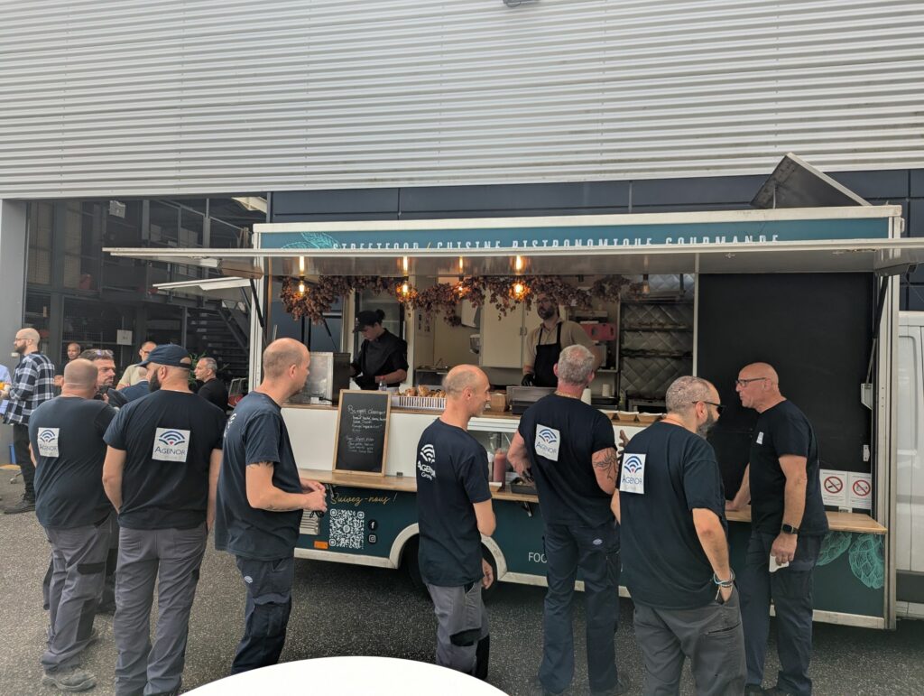 repas en équipe